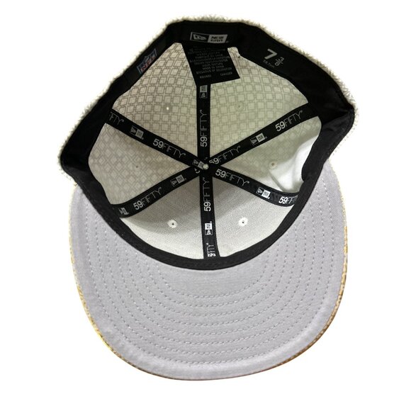 New Era NFL Gray Gold Super Bowl LIV 59FIFTY Fitted Hat Size 7 3/8 - Picture 6 of 8